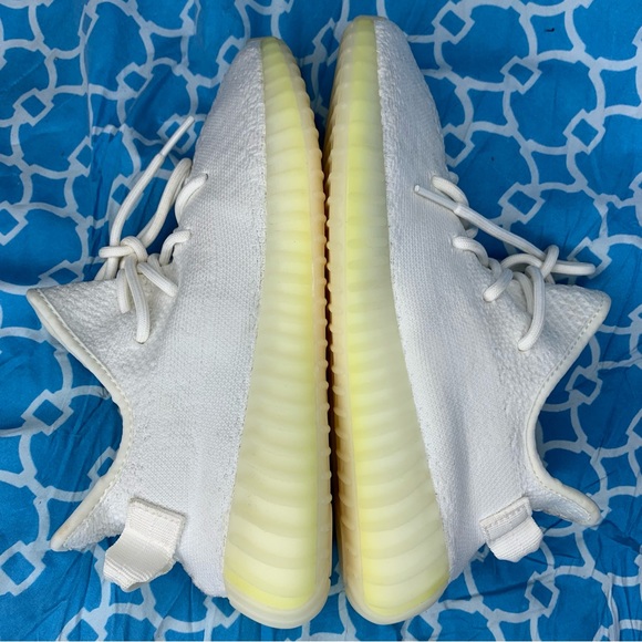 Adidas yeezy boost 350 v2 Women’s size 8.5 cream white triple super rare wmns - Picture 10 of 10